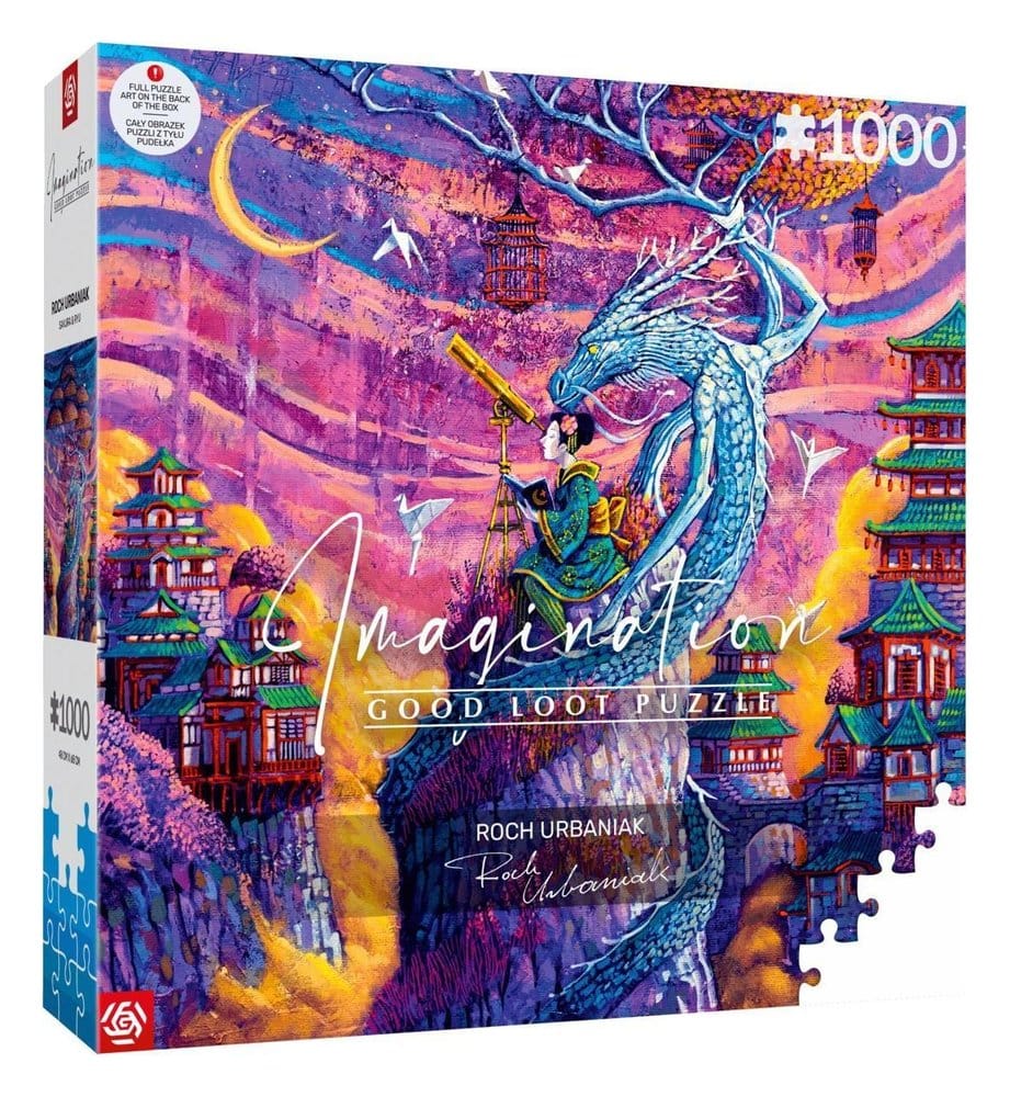 Imagination Series Puzzle Roch Urbaniak Sakura i Ryu (1000 pieces) Good Loot