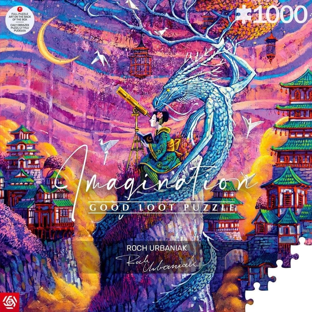 Imagination Series Puzzle Roch Urbaniak Sakura i Ryu (1000 pieces) Good Loot