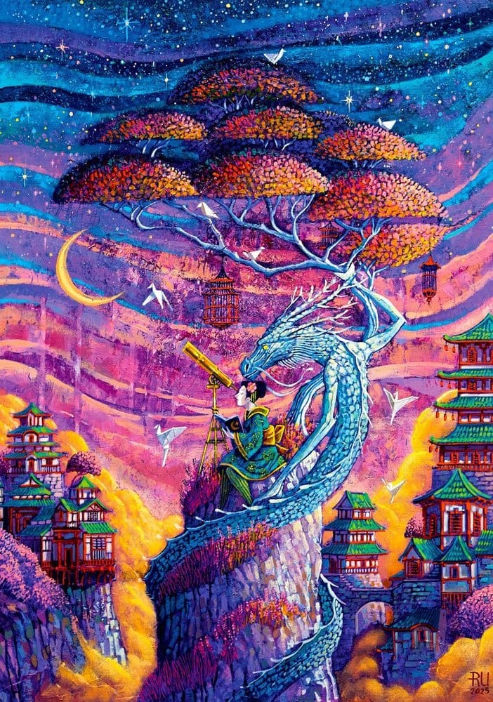 Imagination Series Puzzle Roch Urbaniak Sakura i Ryu (1000 pieces) Good Loot