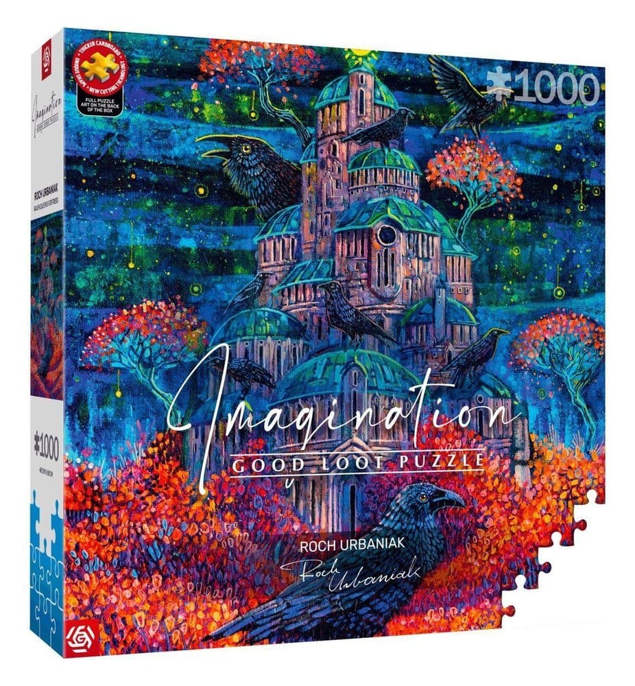 Imagination Series Puzzle Roch Urbaniak Twierdza Pani Kruków (1000 pieces) Good Loot