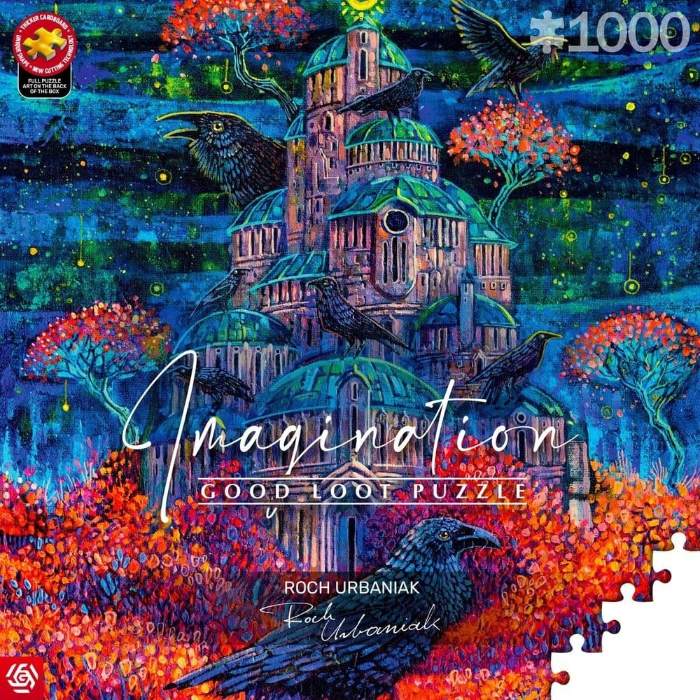 Imagination Series Puzzle Roch Urbaniak Twierdza Pani Kruków (1000 pieces) Good Loot