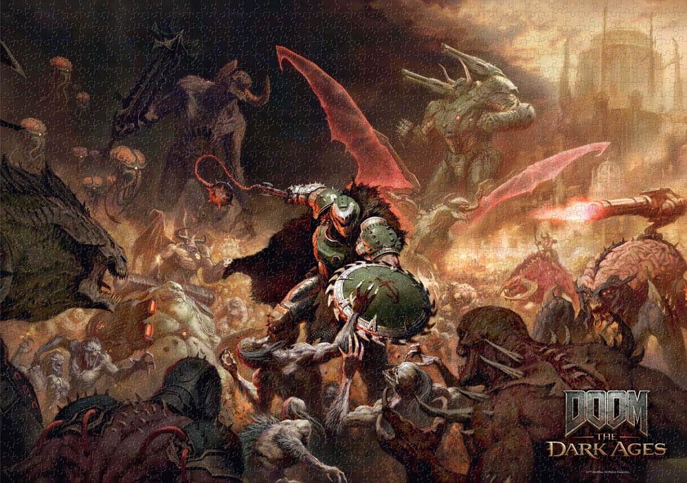 Doom The Dark Ages Puzzle Slayer’s Rag (1000 pieces) Puzzles
