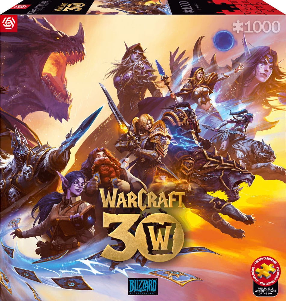 World of Warcraft Puzzle 30th Anniversary (1000 pieces) Good Loot
