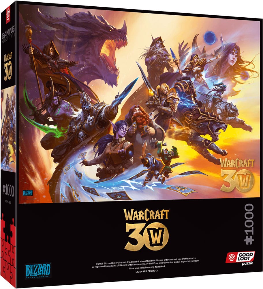 World of Warcraft Puzzle 30th Anniversary (1000 pieces) Good Loot