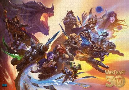 World of Warcraft Puzzle 30th Anniversary (1000 pieces) Good Loot