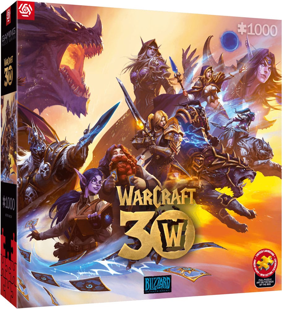 World of Warcraft Puzzle 30th Anniversary (1000 pieces) Good Loot