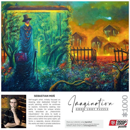 Imagination Series Puzzle Sebastian Mon Stationary Traveller II (1000 pieces) Good Loot