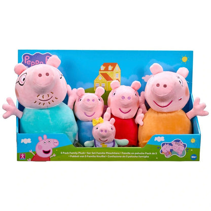 Peppa Pig Plush figures 5er Pack Plushes