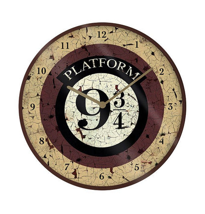 Harry Potter Wall Clock Platform 9 3/4 Pyramid International
