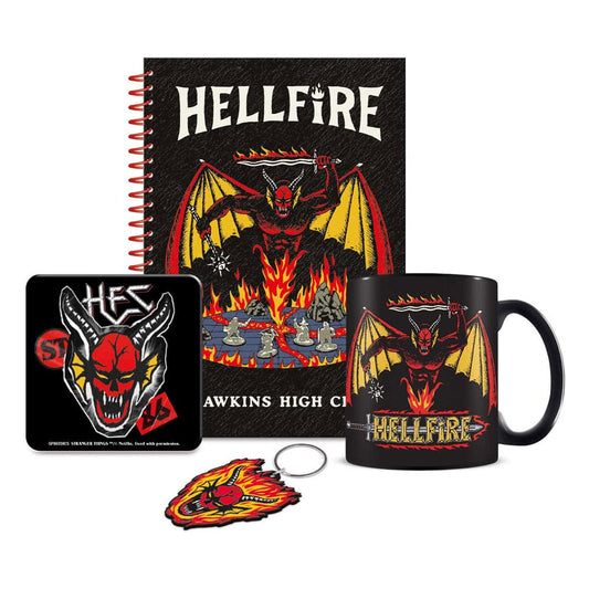 Stranger Things Gift Set Hellfire Club Stationery