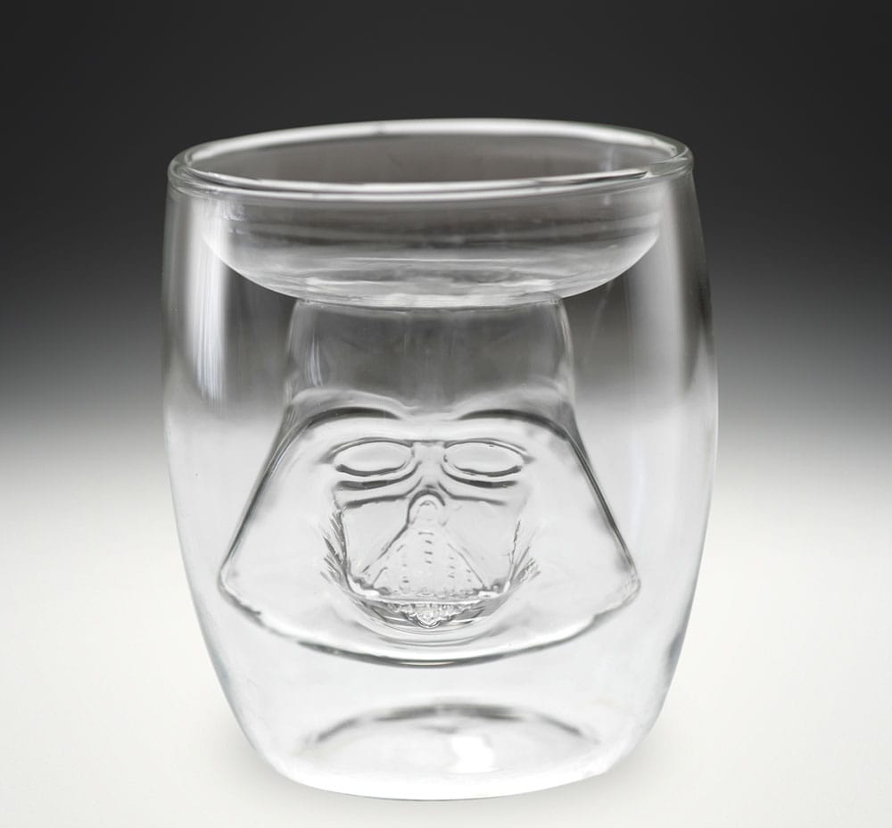Star Wars 3D Glass Darth Vader Glasses & Coasters