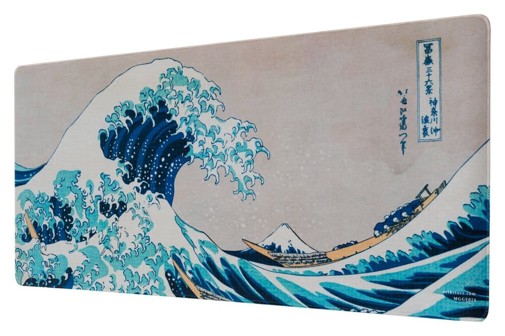 Hokusai The Great Wave of Kanagawa XL Mouse Mat 80 x 35 cm Grupo Erik