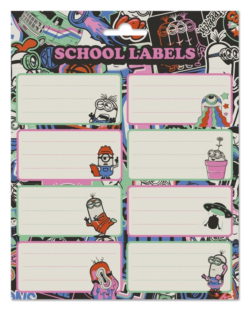 Minions Self-Adhesive Labels