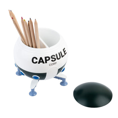 Dragon Ball Z Pencil Holder Spaceship Capsule Corp Grupo Erik