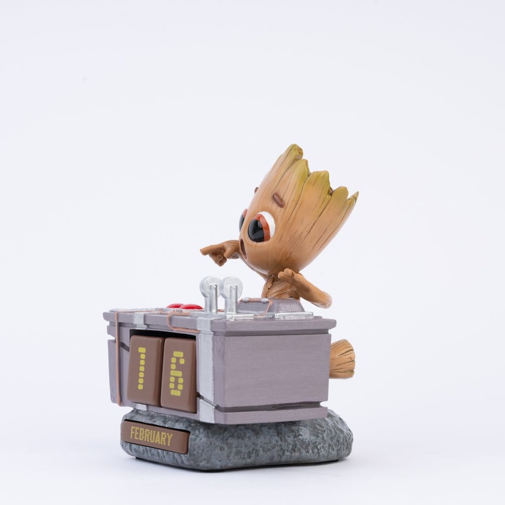Marvel 3D Perpetual Calendar Groot Death Button 12 cm Grupo Erik