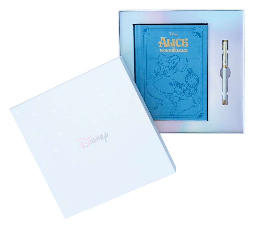 Alice in Wonderland Premium Notebook with Pen Set A5 Grupo Erik