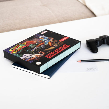 Street Fighter Premium Notebook with Sticky Notes and Cover A5 Grupo Erik