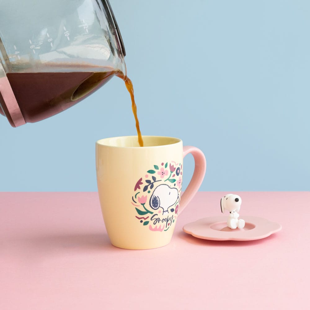 Peanuts Mug with lid Premium Ver. Grupo Erik