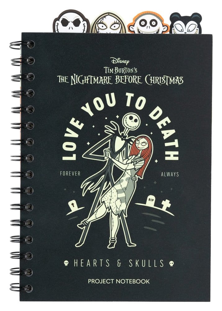 The Nightmare Before Christmas Project Notebook A5 Grupo Erik