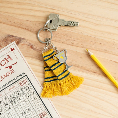 Harry Potter Keyring Hufflepuff Scarf 15 cm Grupo Erik