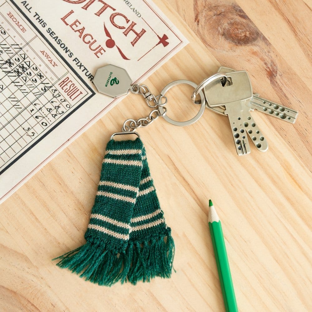 Harry Potter Keyring Slytherin Scarf 15 cm Grupo Erik