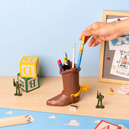 Disney Pixar Toy Story Pen Holder with Stationery Set Woody's Boot 16 cm