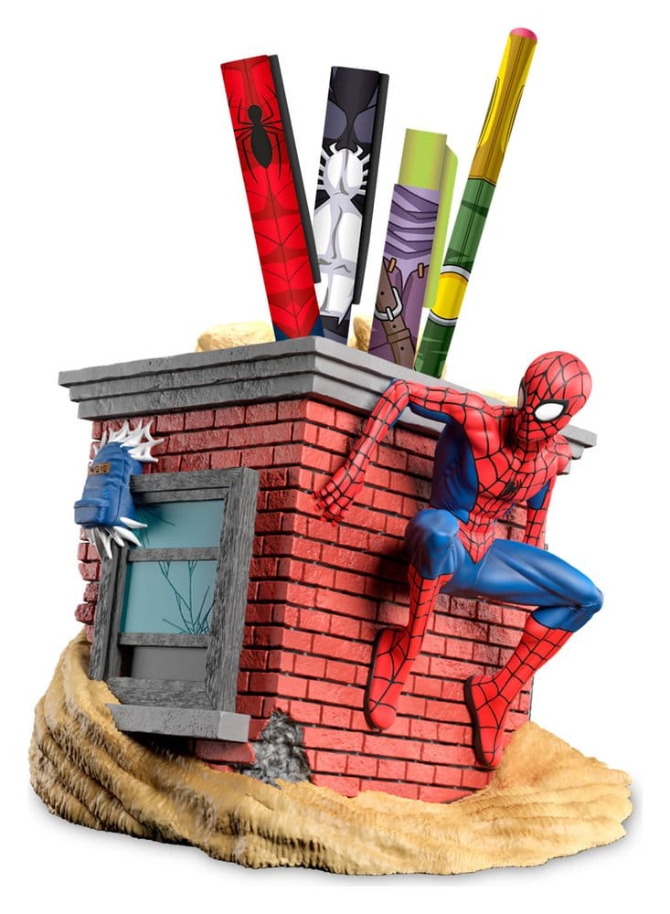 Spider-Man Pen Holder with Stationery Set