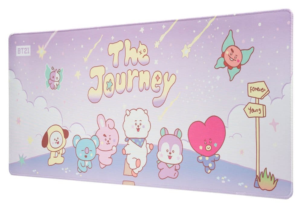 BT21 XL Mouse Pad The Journey 80 x 35 cm Grupo Erik