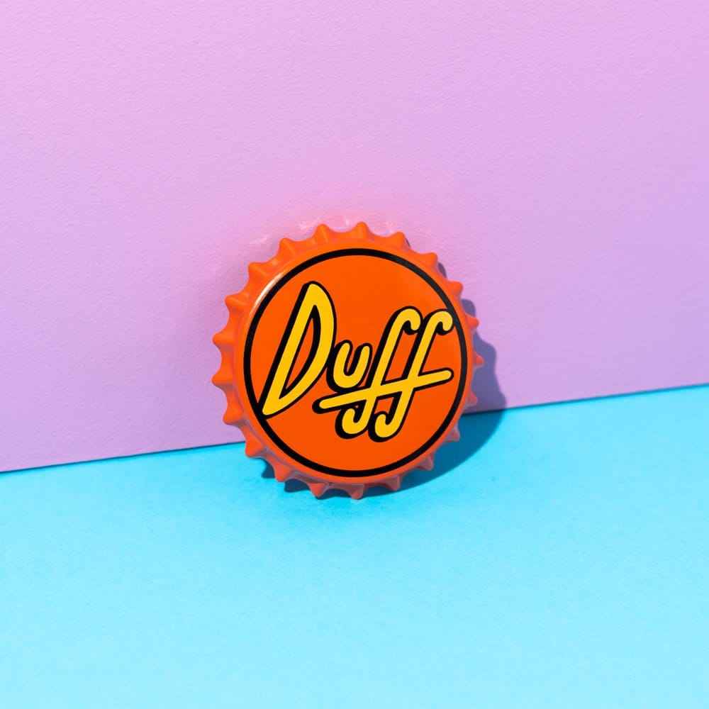 The Simpsons Magnet with Bottle Opener Duff Beer 7 cm