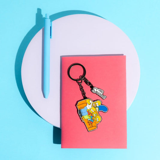 The Simpsons Keychain Family 5 x 12 cm