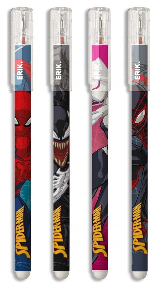 Spider-Man Erasable Pen Set of 4