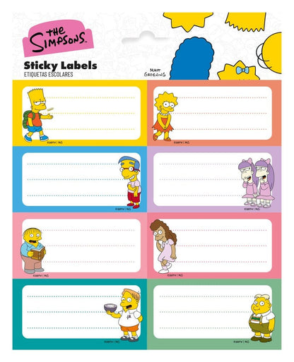 The Simpsons Self-Adhesive Labels (10)