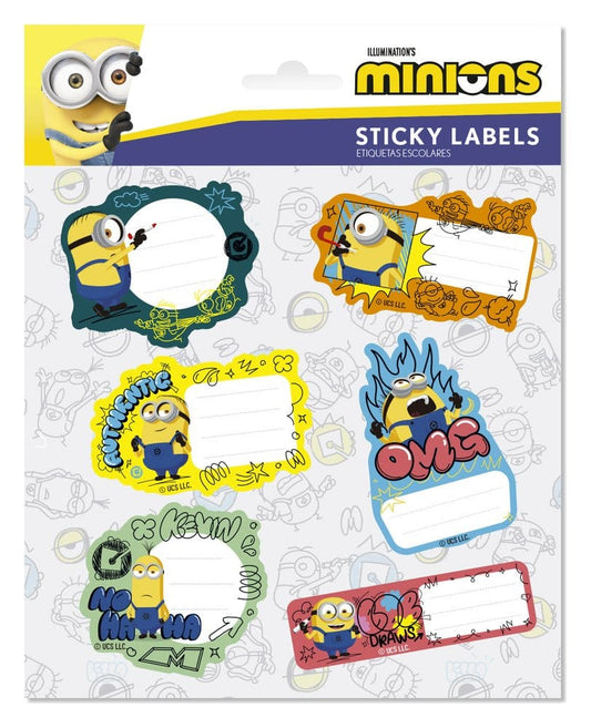 Minions Self-Adhesive Labels Premium Grupo Erik