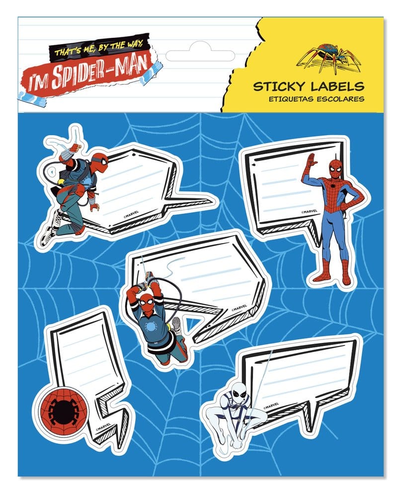 Spider-Man Premium Self-Adhesive Labels