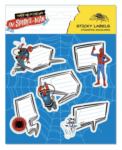 Spider-Man Premium Self-Adhesive Labels