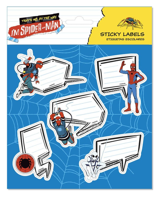 Spider-Man Premium Self-Adhesive Labels