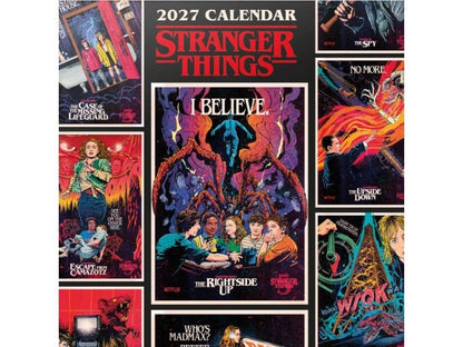Stranger Things Wall Calendar 2027 30 x 30 cm Grupo Erik