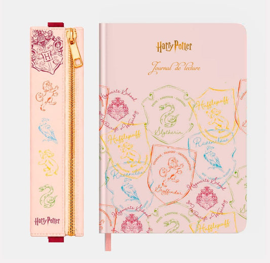 Harry Potter The Readers Club Reading Journal with Built In Pouch French *French Version*