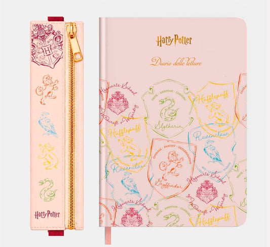 Harry Potter The Readers Club Reading Journal with Built In Pouch Italian *Italian Version*