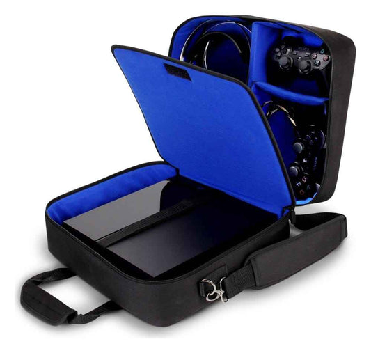 Enhance USA Gear S13 Console Gaming PlayStation Case Blue
