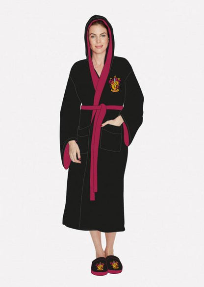Harry Potter Ladies Bathrobe Gryffindor Pyjamas