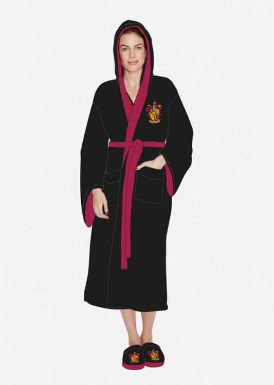 Harry Potter Ladies Bathrobe Gryffindor Pyjamas