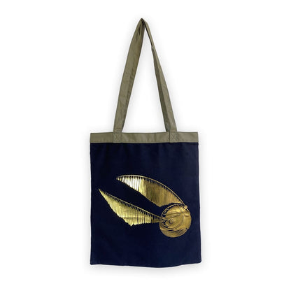Harry Potter Tote Bag Golden Snitch Groovy