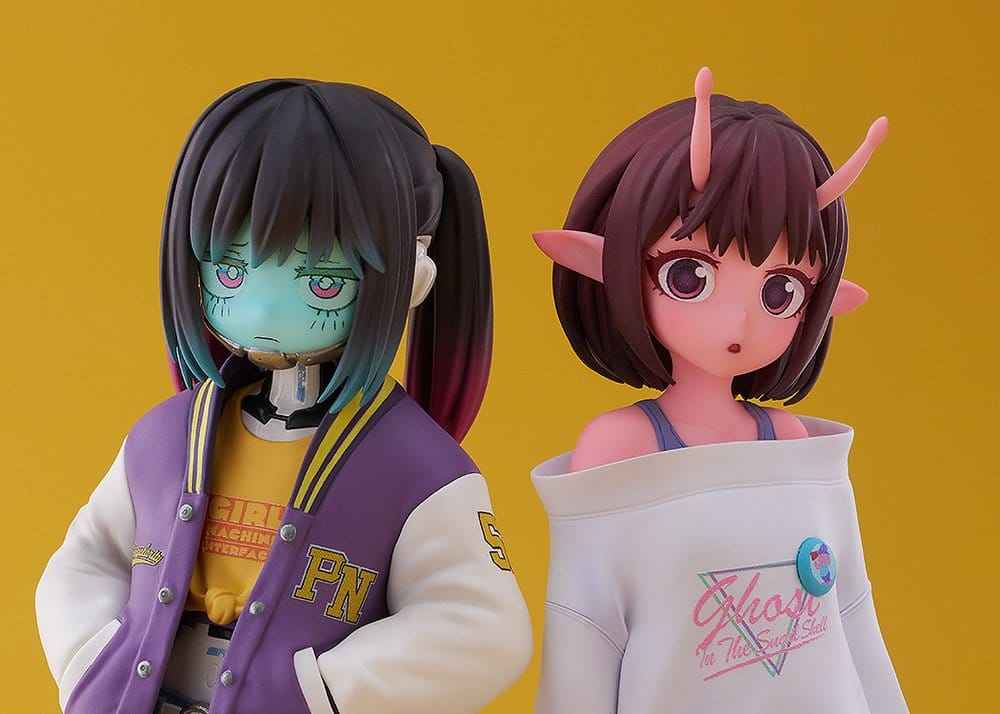 Milky Subway The Galactic Limited Express Pop Up Parade PVC Figur Chiharu & Makina 15 cm