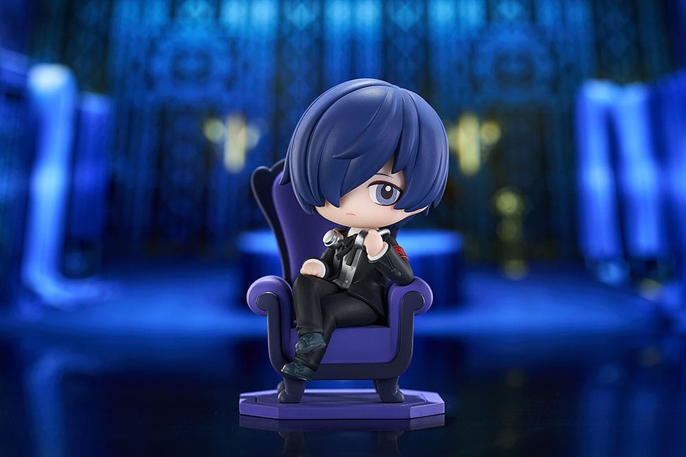 Persona 3 Portable PVC Statue Qset P3P Protagonist 8 cm (re-run)