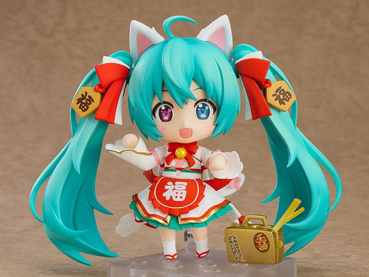 Character Vocal Series 01 Nendoroid Action Figure Hatsune Miku: Maneki Miku Ver. 10 cm Good Smile Company