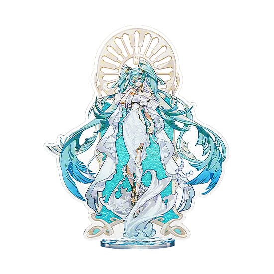 Character Vocal Series 01: Hatsune Miku Acrylic Stand Hatsune Miku feat. Yoneyama Mai Glitter Ver. 20 cm Good Smile Company