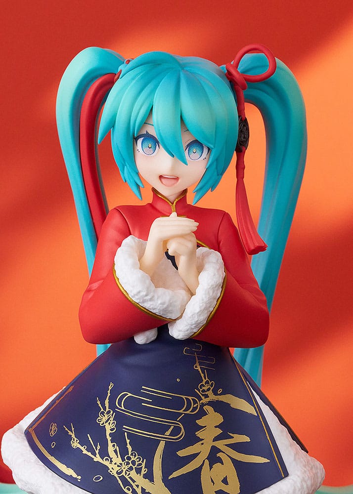 Character Vocal Series 01: Hatsune Miku Pop Up Parade PVC Statue Hatsune Miku: Sourxuan Chinese New Year Ver. 17 cm Good Smile Company