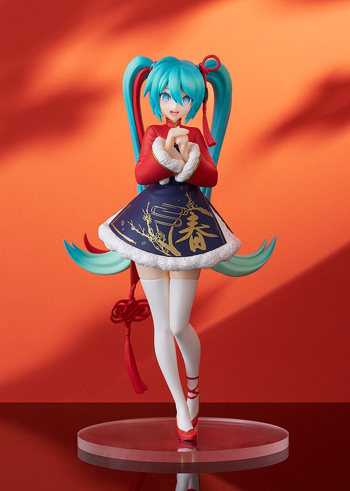 Character Vocal Series 01: Hatsune Miku Pop Up Parade PVC Statue Hatsune Miku: Sourxuan Chinese New Year Ver. 17 cm Good Smile Company