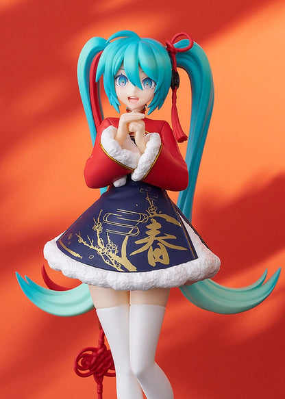 Character Vocal Series 01: Hatsune Miku Pop Up Parade PVC Statue Hatsune Miku: Sourxuan Chinese New Year Ver. 17 cm Good Smile Company